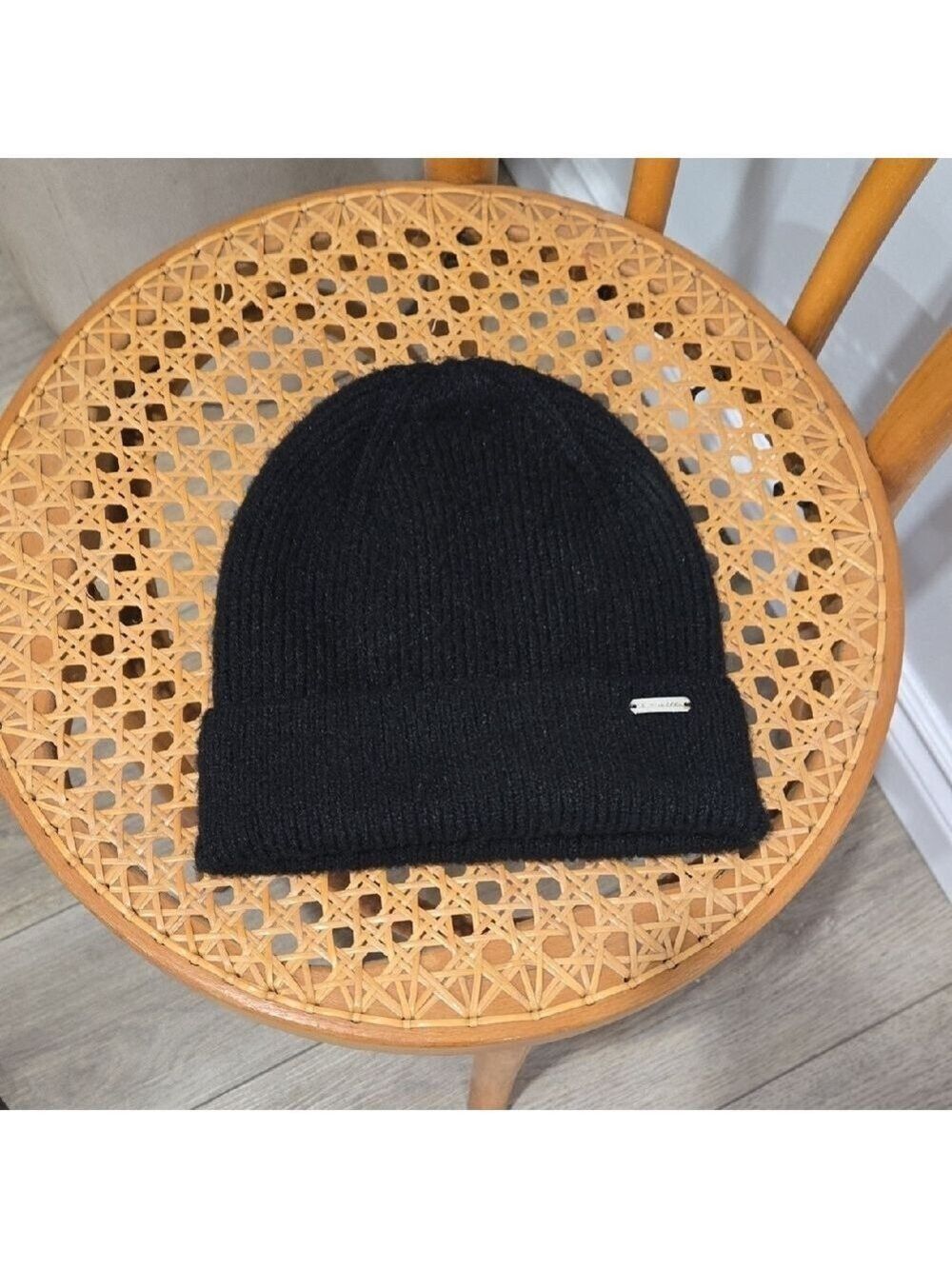 NWOT Steve Madden Classic Black Beanie
